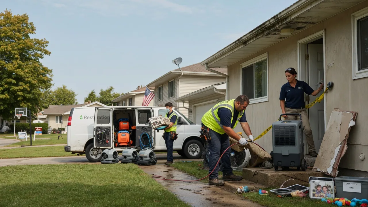 Water Damage Restoration in Holland, IA near me
